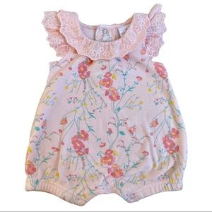 Laura Ashley 0-3 Month Bubble Romper